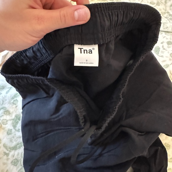 TNA Jet Black Drawstring Shorts - Picture 2 of 2